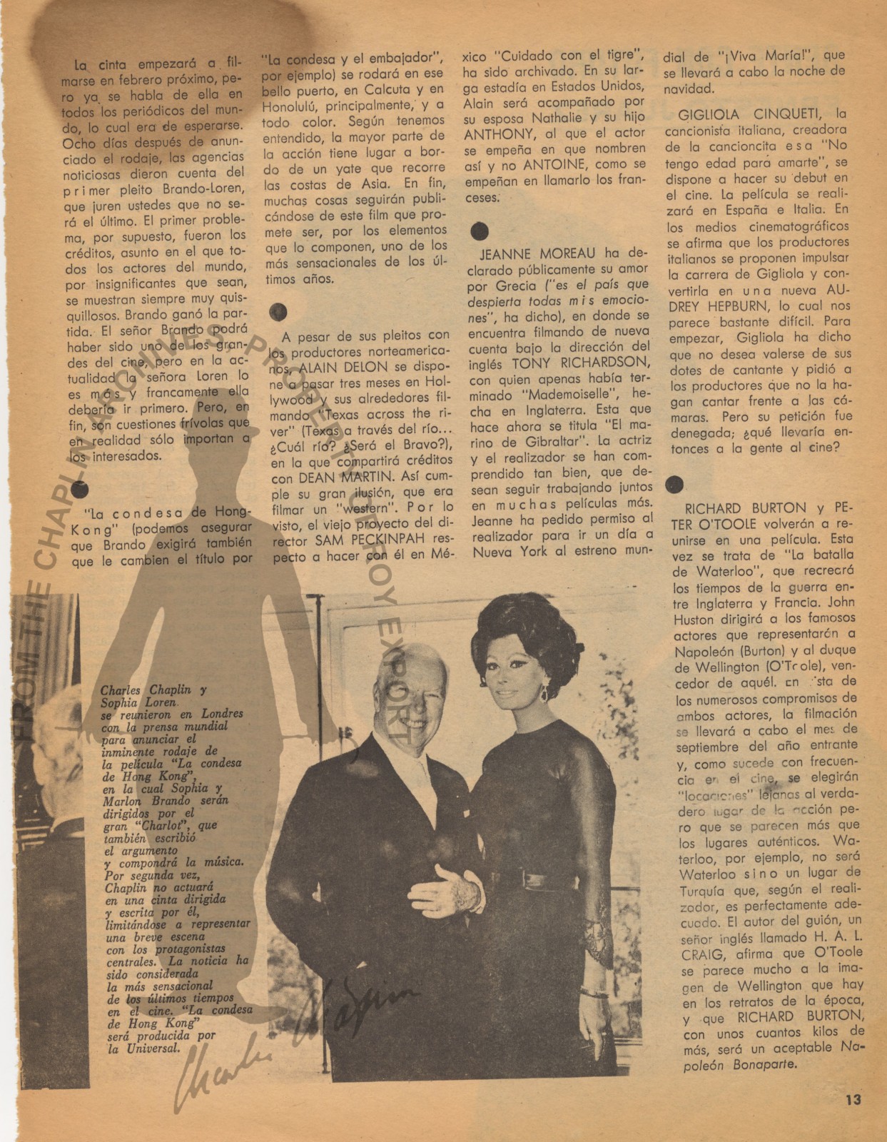 Search Search Charles Chaplin Y Sophia Loren Charlie Chaplin Archive